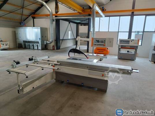 PARDUODAMA MEDŽIO APDIRBIMO ĮRANGA CIRCULAR SAW XENIA 30+DUST COLLECTOR FT 202 SF