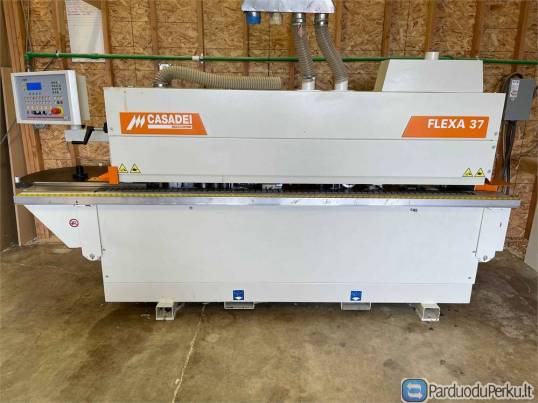 PARDUODAMA MEDŽIO APDIRBIMO ĮRANGA FLEXA37+DUST COLLECTORS MOBIL 200, FT 200 SF