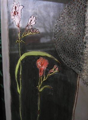 Nauja rankų darbo šilko tapybos širma