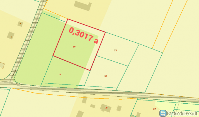 PARDUODAMAS LIEPIŠKIŲ K. NEMĖŽIO SEN. ŽEMĖS SKLYPAS