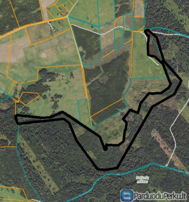 Parduodamas 20,4455 ha miško ūkio paskirties sklypas VILNIAUS R. SAV., SUŽIONIŲ SEN., KALNIŠKIŲ K.
