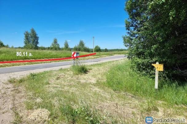 Parduodamas  80,11 arų žemės sklypas Semeliškėse, Elektrėnų sav.