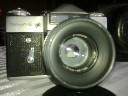 Parduodamas fotoaparatas Zenit E juostinis, veikia
