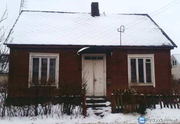 Parduodamas gyvenamas namas su sklypu Rokiškyje