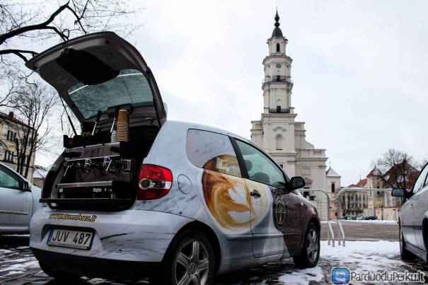 Parduodamas Išskirtinis Kavos Automobilis