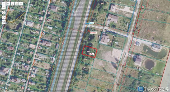 Parduodamas labai pigiai geroje vietoje 5,5 a žemės sklypas
