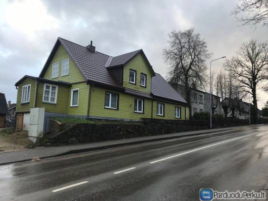 Parduodamas medinis namas T.Vaizganto g.Plunge