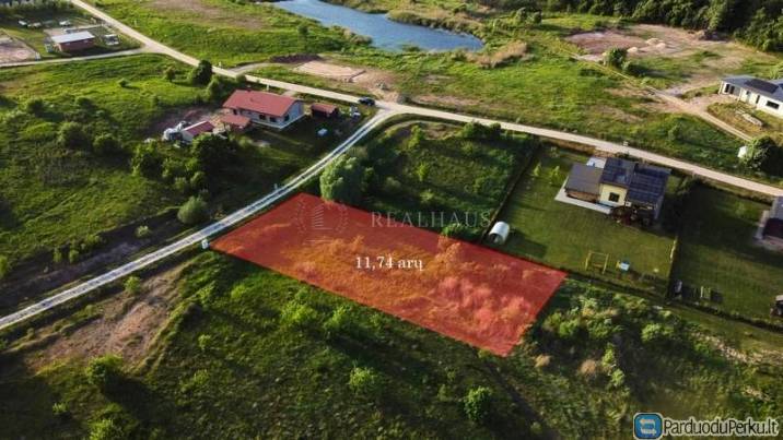 Parduodamas namų valdos žemės sklypas šalia Vievio, Vilkabalių k.