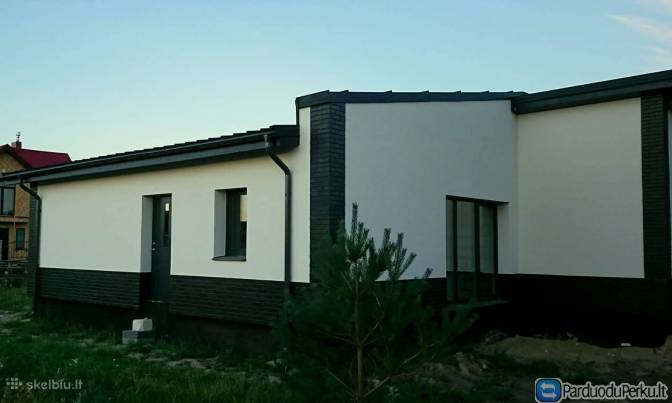 Parduodamas namas statomas tik kokybiškomis medžiagomis, sklype visos miesto komunikacijos bute numa