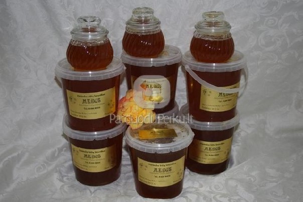 Parduodamas naturalus biciu medus