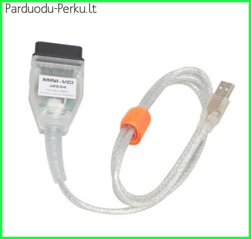 Parduodamas NAUJAS diagnostikos laidas Mini VCI skirtas Toyo
