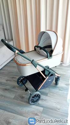 Parduodamas naujas pirktas, 1 vaiko mažai dėvėtas vėžimas