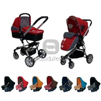 Parduodamas naujas universalus vežimukas