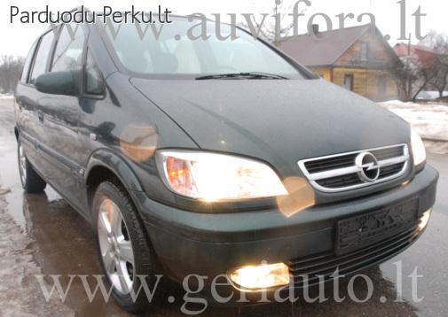 Parduodamas Opel Zafira Y 2.0 DTH 2004M. Žalios spalvos.