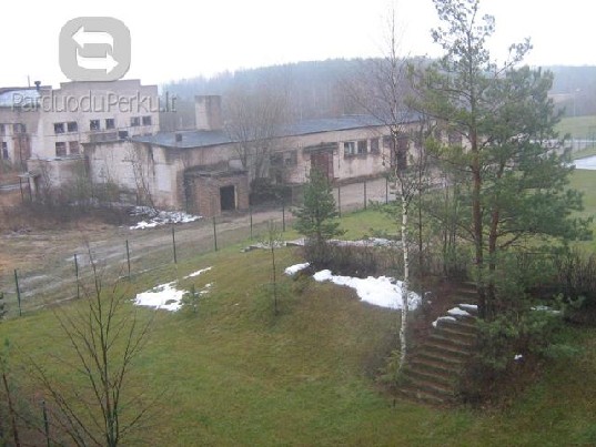 Parduodamas pastatų kompleksas Zarasuose