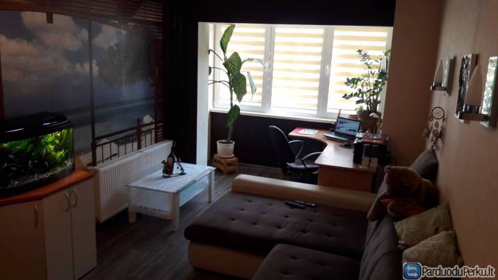 Parduodamas pilnai įrengtas 1 - no  kambario  butas 1 aukštas.. Žemaitijos g. 27-2 , Mažeikiai.