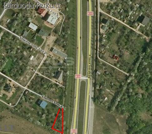 Parduodamas sklypas Šeškinėje Geležinio vilko g.