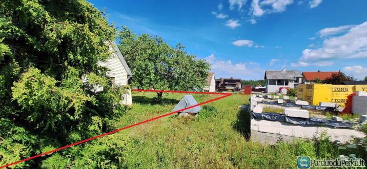 Parduodamas sklypas su sodo nameliu,Medukšto k. Alytaus raj.