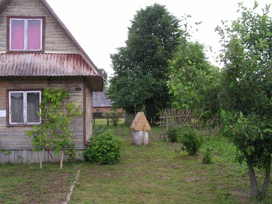 Parduodamas sodas su mediniu namu SB "Melioratorius", 12 km 