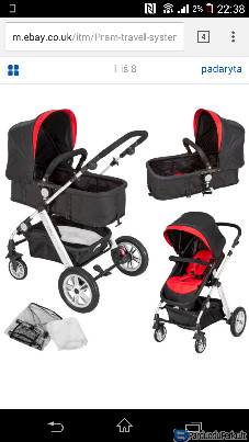 Parduodamas vezimelis jogger