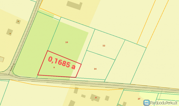 PARDUODAMAS LIEPIŠKIŲ K. NEMĖŽIO SEN. ŽEMĖS SKLYPAS