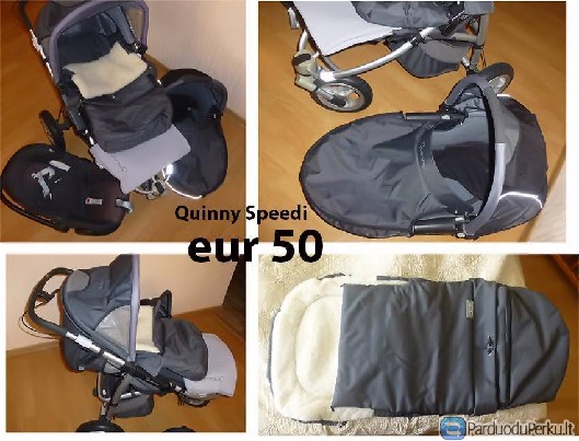 Parduodame 2 vežimėlius, elektrinį motociklą