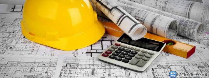 PARDUODAME ATESTUOTAS STATYBŲ ĮMONES