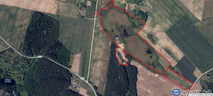 Parduodami 22 ha sklypas