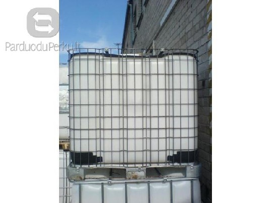 Parduodami naudoti IBC plastikiniai konteineriai Klaipėdoje