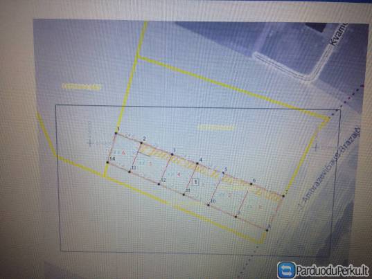 Parduodami naujai suformuotame gyvenamųjų namų kvartale Marijampolėje  6  namų valdos sklypai.