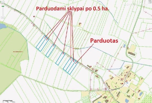 Parduodami sklypai Anavilio kaime