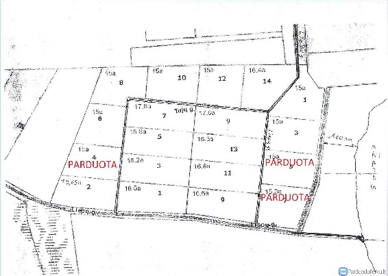 Išsimokėtinai parduodami sklypai prie Vievio ežero