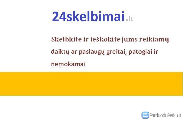 Parduodami tinklapis