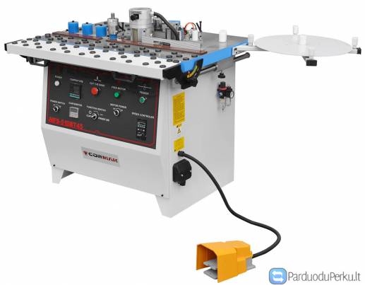 Parduodamos briaunų laminavimo staklės CORMAK EBM360BT