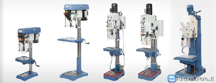 Parduodamos gręžimo staklės Bernardo