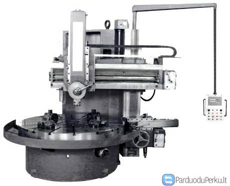 Parduodamos karuselinės tekinimo staklės Cormak 2500 mm