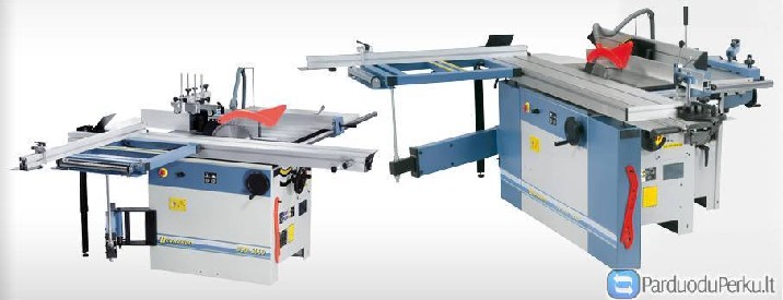 Parduodamos kombinuotos medienos apdirbimo staklės