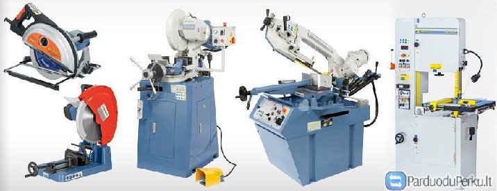 Parduodamos metalo pjovimo staklės Bernardo