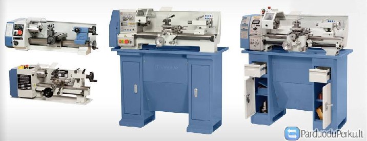 Parduodamos metalo tekinimo staklės Bernardo