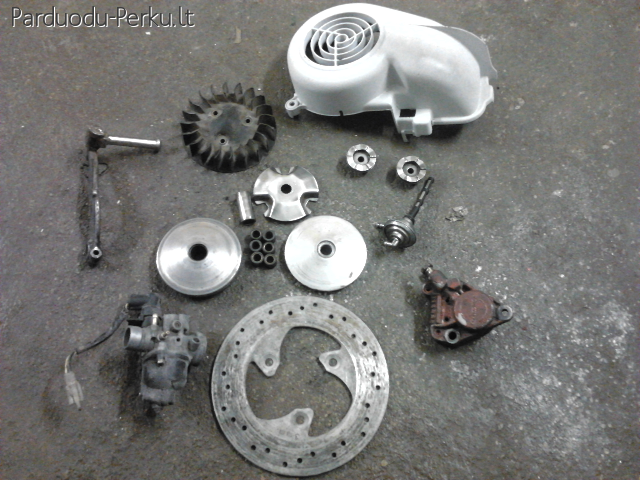 Parduodamos motociklo dalis