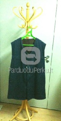 Parduodamos vyr. tekstilinės liemenės su natūraliu kailiu