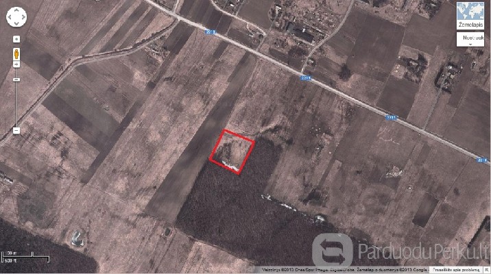 Parduodu 1ha žemes sklypa, tinka sodybos irengimui