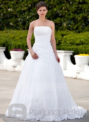 Parduodu baltą vestuvinę suknelę