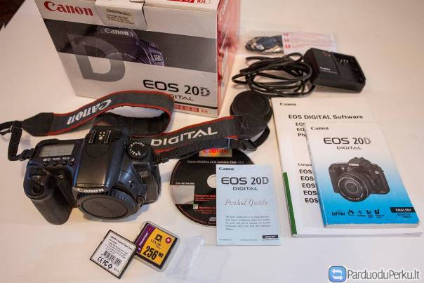 PARDUODU CANON 20D