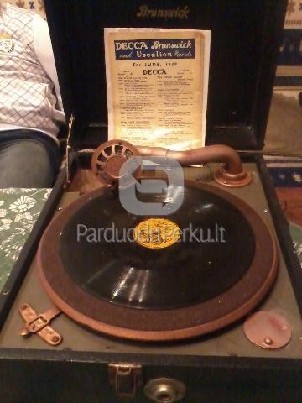 PARDUODU GRAMAFONUS, 1920-1930 METU