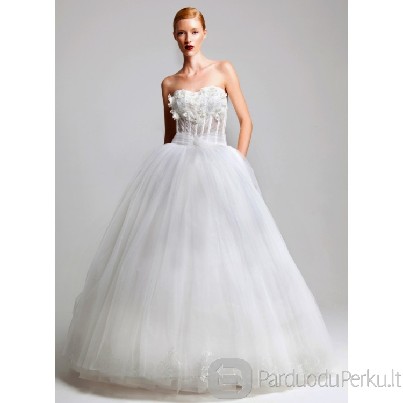 Parduodu įspūdingą vestuvinę suknelę