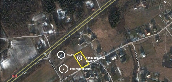 parduodu komercines paskirties sklypa