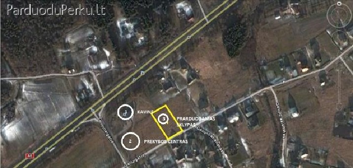 Parduodu komercini sklypa