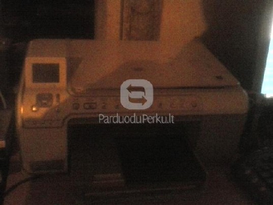 parduodu mazai naudota hp photosmart c 5280all-in-one skaner