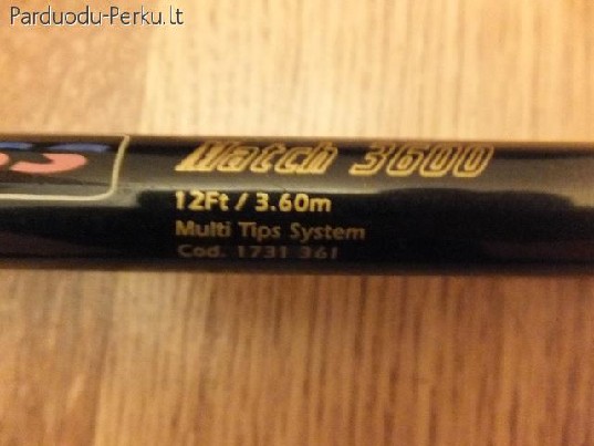 Parduodu meškerę Match 3600